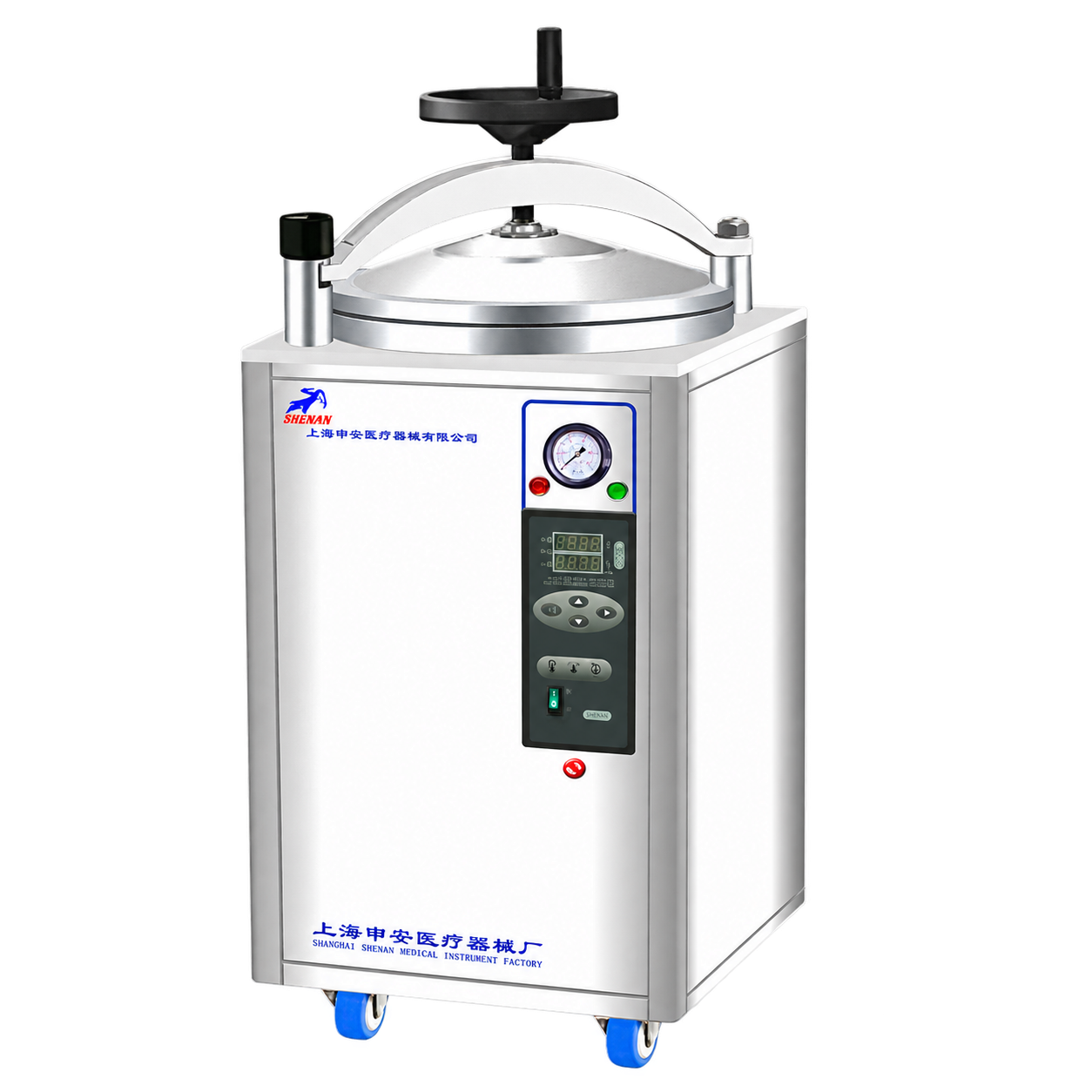 上海申安LDZX-50KBS手轮式自动型不锈钢立式压力灭菌器高压灭菌器(停产)