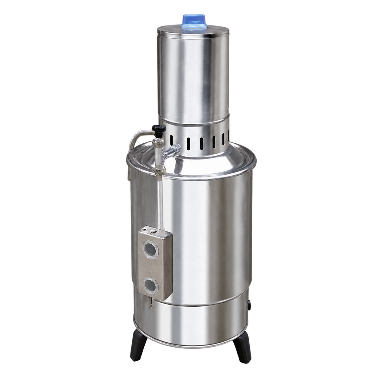 上海申安YA.ZD-10普通型不锈钢电热蒸馏水器医用蒸馏水机10升/时(停产)