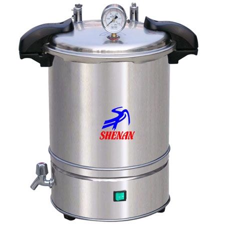 上海申安DSX-280A手提式不锈钢压力蒸汽灭菌器 高压灭菌锅 18升(停产)