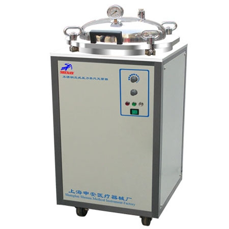 上海申安LDZX-30FA翻盖式自控型不锈钢立式压力蒸汽灭菌器(已停产)