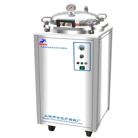上海三申 LDZX-30FAS翻盖式自控型不锈钢立式压力蒸汽灭菌器(已停产)